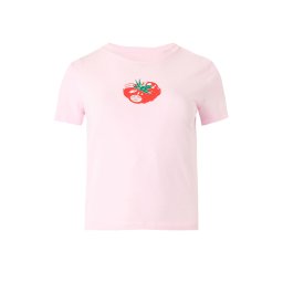 Nike Sportswear Tricou verde / roz pastel / roșu