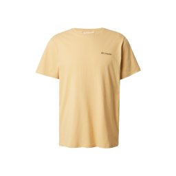 COLUMBIA Tricou 'CSC™' maro / ciocolatiu / galben pastel / verde închis