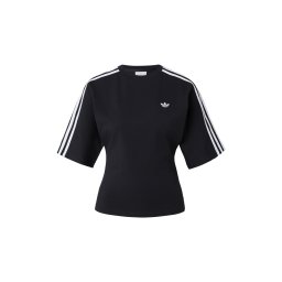ADIDAS ORIGINALS Tricou negru / alb