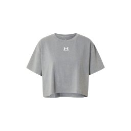 UNDER ARMOUR Tricou funcțional 'Rival' gri / alb