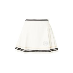 Reebok Fustă 'LAWN CLUB' bej / negru / alb