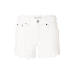 Abercrombie & Fitch Jeans 'CLASSIC' alb denim