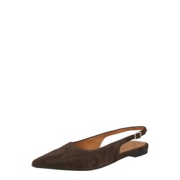 VAGABOND SHOEMAKERS Balerini cu curea glezna 'HERMINE' ciocolatiu