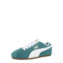 PUMA Sneaker low 'Tackle' verde petrol / alb