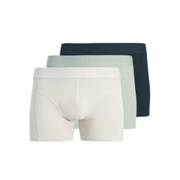 JACK & JONES Boxeri 'JACGILLI' ecru / albastru noapte / verde pastel