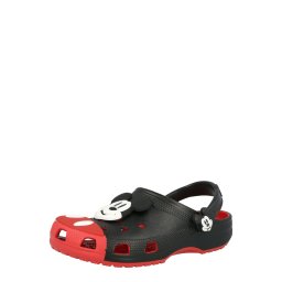 Crocs Saboţi 'Mickey Mouse' roși aprins / negru / alb