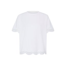 ICHI Tricou 'IHPAOLA' alb