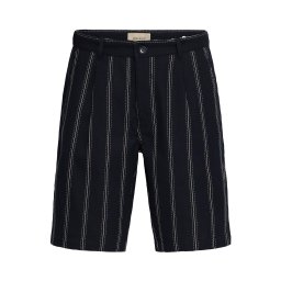 BLEND Pantaloni 'BHMADDOX' albastru noapte / alb