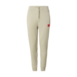 HUGO Pantaloni 'Doak212' kaki / roșu / negru