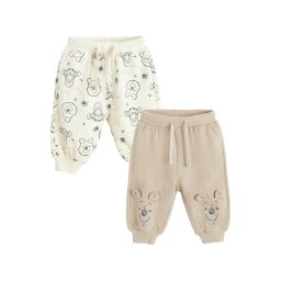 Cool Club Pantaloni 'WINNIE THE POOH' bej deschis / bej închis / negru