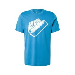 Nike Sportswear Tricou 'FUTURA' albastru / alb
