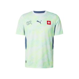 PUMA Tricot 'SFV Away' albastru gențiană / verde măr / verde deschis / alb