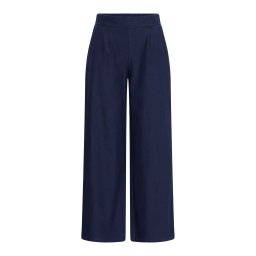 ICHI Pantaloni cu cute 'IHKATE' albastru închis