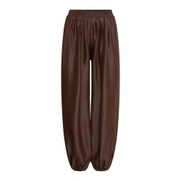 ICHI Pantaloni 'IHBALLOON' maro închis