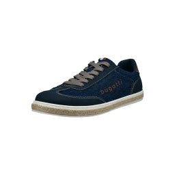 bugatti Pantofi cu șireturi sport bleumarin / albastru închis / maro coniac