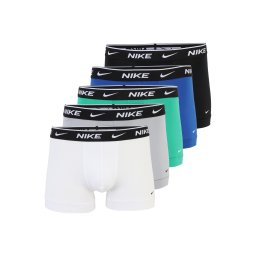 NIKE Underwear Boxeri albastru / gri deschis / verde iarbă / negru / alb