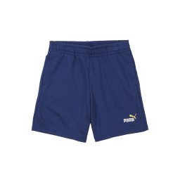 PUMA Pantaloni 'Ess No.1' bleumarin / galben deschis / alb