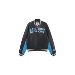 Ed Hardy Geacă de primăvară-toamnă '1971 Panther' azur / negru / alb