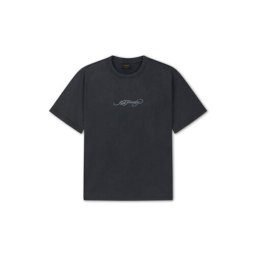 Ed Hardy Tricou 'Dragon Panther' gri / verde pin / roșu bordeaux / negru