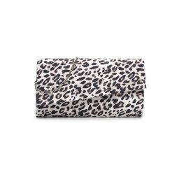 Tamaris Clutch 'Amalia' negru / alb