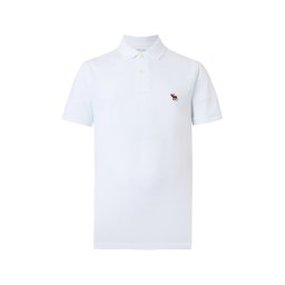 Abercrombie & Fitch Tricou alb murdar
