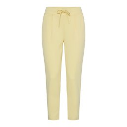ICHI Pantaloni cutați 'KATE' galben pastel