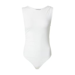 ABOUT YOU Tricou body 'Malena' alb murdar