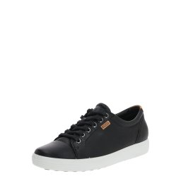ECCO Sneaker low 'Soft 7' maro deschis / negru