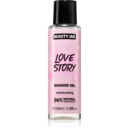 Beauty Jar Love Story gel de duș mătăsos 100 ml