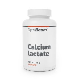 GymBeam Lactat de calciu 120 caps.