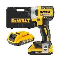 DeWalt - DCF887D2 - Masina de insurubat cu impact cu 2 acumulatori si incarcator, Li-Ion, 18 V, 2 Ah, 205 Nm, M5-M14, valiza plastic