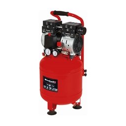 Einhell - TE-AC 24 Silent - Compresor, fara ulei, 750 W, 24 l, 135 l/min, 8 bar
