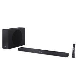 SHARP HT-SBW320 2.1 Dolby Atmos / DTS:X Bară de sunet cu subwoofer wireless, neagră Audio