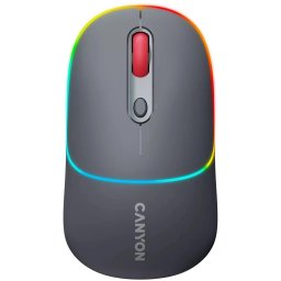 Canyon MW-22 Mouse Wireless BT 2in1 - Gri Inchis