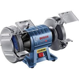 Polizor de banc cu două discuri abrazive GBG 60-20 Professional 600 W Albastru