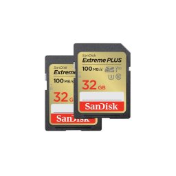 Card memorie EXTREME PLUS 32GB SDHC MEMORY/CARD 2-PACK 100MB/S 60MB/S UHS-I
