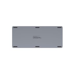 UNITEK D1092A keyboard USB US International Grey