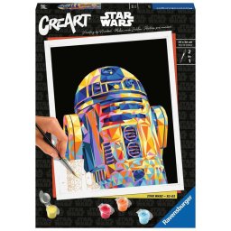 Ravensburger CreArt Star Wars - R2-D2, painting
