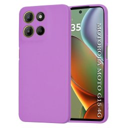 Husa Husa pentru Motorola Moto G15 / G15 Power - Techsuit SoftFlex - Purple