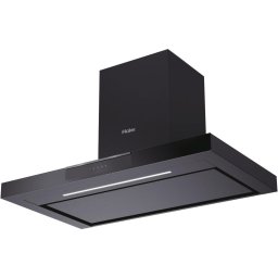 Hota HATS9DCS56B Hota incorporabila decorativa Haier HATS9DCS56B, motor 170w, 3 Viteze + Booster, Clasa A+, Putere de absorbtie 746 mc/h, TouchControl, Iluminare LED, Clasa A+, 90 cm, Sticla neagra