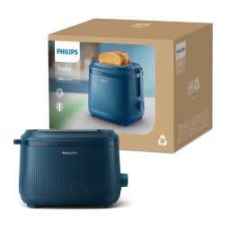 Prajitor de paine HD2511/70 Prajitor de paine PHILIPS Seria 3000 HD2511/70, 2 felii, 900W, albastru inchis