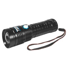 Lanterna TED cu acumulator si ZOOM, include 1 x 26650, YM-123, A0112353
