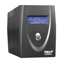UPS TSY Power, 600VA/360W, LCD, line interactive, 2 x Schuko TSY-MP-0K6-LCD