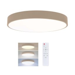 Brilagi - Lampă de tavan LED reglabilă POOL LED/50W/230V, Ø 40 cm, bej + telecomandă