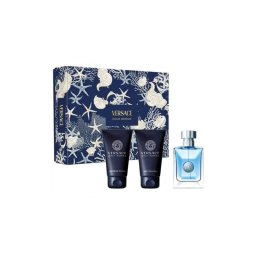 Versace Pour Homme Set cadou pentru bărbați 50 ml EDT + 50 ml gel de duș + 50 ml balsam după ras