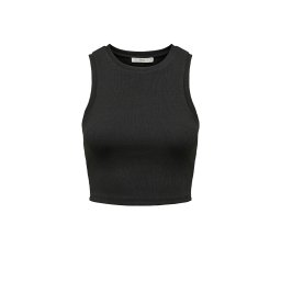 ONLY Top Onlvilma S/L Cropped Tank 15282771 C-N10 black