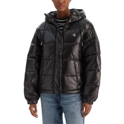 CALVIN KLEIN Geacă Shine Puffer LV047D505G UB1 black