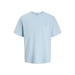 JACK & JONES T-Shirt Jjcorals Ss Crew Neck 12288345 14-4210 TCX celestial blue