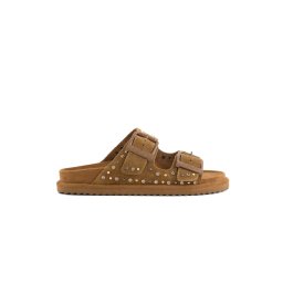 COLORS OF CALIFORNIA Sandale Two Buckle With Studs COC.HC.BIOW05N tan