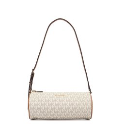MICHAEL KORS Geantă mică Izzy Sm Barrel Pouchette 32S6GZYC1B 149 vanilla/acrn